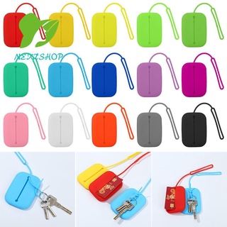 Nextshop Creative Key bolsas de silicona llavero caso llave cartera multifunción Mini tarjeta bolsa organizador de llaves bolsa de llaves bolsa de llaves bolsa de llaves/Multicolor