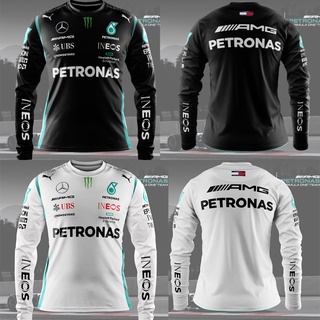 Listo STOK 2021 Mercedes AMG Petronas F1 Equipo Negro