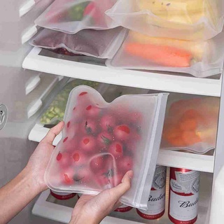Eva congelador alimentos fresco almacenamiento sellado bolsa Ziplock niños/sándwich/ Split reutilizable I4S2 (8)