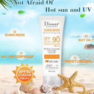 [bsb] protector solar blanqueamiento spf 90 protector solar facial piel corporal crema protectora anti-envejecimiento (4)