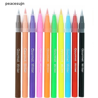【jn】 Edible Pigment Pen Food Coloring Pen For Drawing Biscuits Cake Decorating Tools .