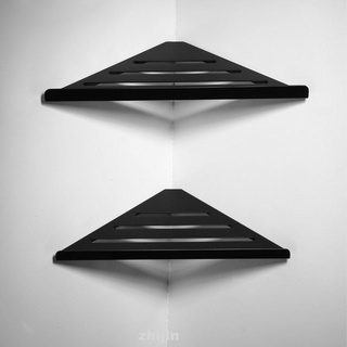 soporte de pared champú de ducha ahorro de espacio de acero inoxidable triángulo estante de baño