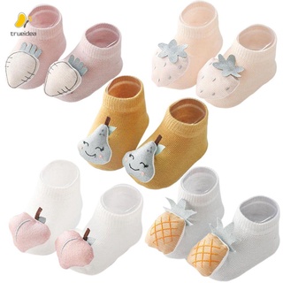 TRUEIDEA Soft Newborn Socks Accessories Anti Slip Floor Cotton Baby Socks New Infant Autumn Winter 6-12 month Cartoon Animal