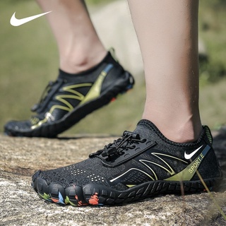 Nike hombres y mujeres de gran tamaño zapatos deportivos al aire libre senderismo zapatos antideslizante resistente al desgaste impermeable 35-47 (1)
