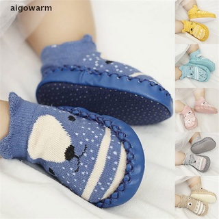 Aigowarm Infant First Walkers Leather Baby Cotton Newborn Toddler Soft Sole Babies Shoes CL