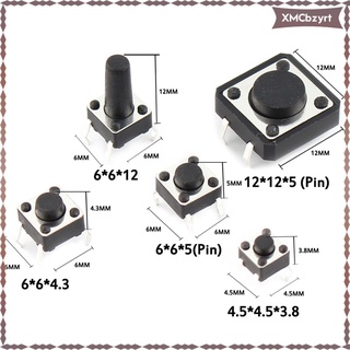 Push Button Assorted Micro Switches Kit DIY for Electronics Video Recorders