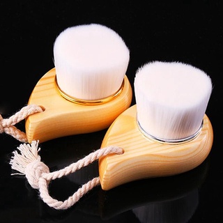 1pc cepillo de limpieza Facial suave cerdas Manual cuidado de la piel limpieza profunda Mini Facial suave cepillo de lavado Facial