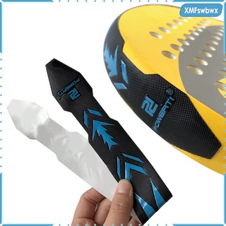 1 par de cinta 3D para pdel y tenis, proteccin para la cabeza, raqueta de tenis de playa, protector, raquetas de entrenamiento, accesorios para