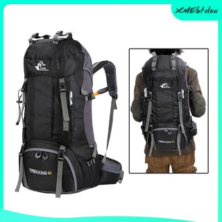 60L Backpack Trekking Travel Rucksack Adjustable Day Pack Sports Weekender
