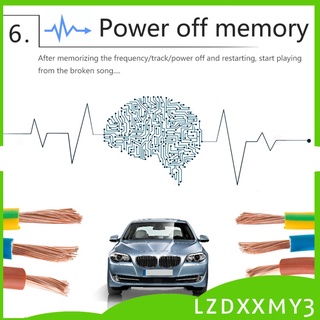 Hot nuevo coche Bluetooth Radio reproductor MP3 estéreo USB AUX coche estéreo Audio 1 Din