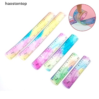 【op】 Colourful Student Flexible Ruler Inch Metric 30cm/12Inch 20cm/8Inch 15cm/6Inch .