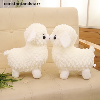 [Constantandstarr] 22cm Cute Alpaca Plush Toy Kids Real Doll Pillow Animal Lama Stuffed Soft Toys REAX