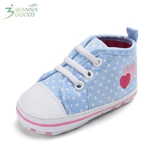Lindo bebé niñas amor corazón impresión zapatos bebé niño antideslizante zapatillas (8)