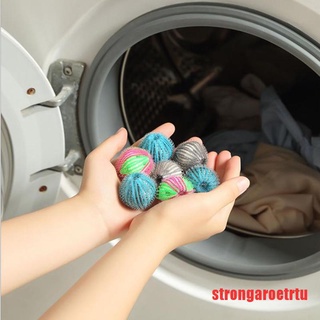 (hhot) 6 bolas mágicas de depilación para ropa, lavadora, bola de limpieza