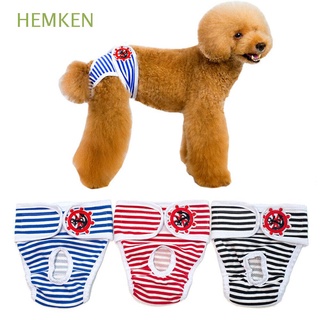hemken reutilizable mascota corta sanitaria menstruación pañal perro pantalón para mujer macho perro algodón calzoncillos lavable ropa interior fisiológica