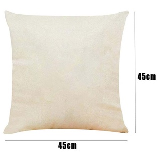NORRED Square Christmas Decoration Cotton Linen Pillow Case Christmas Pillow Covers Bedroom Decoration Home Decor Household Couch Pillow Cover Decorative Cushion Covers (2)