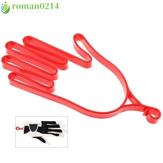 roman0214 Golf Gloves Holder Sports Golfer Tool Gear Rack Dryer Hanger Stretcher