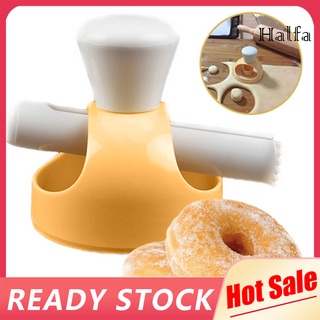 hp*pastel de holgado postres cortador de galletas molde de donut con alicates dip suministros para hornear