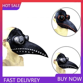 /TY/ Steampunk Bird Doctor peste máscara larga pico Cosplay fiesta disfraz de Halloween