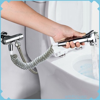 sistema cromado del espray del inodoro del aerosol del bidet de la ducha del rociador del bid del ABS cromado (1)