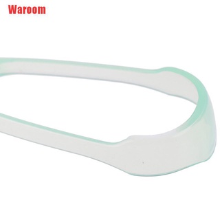 [waroom] raspador de lengua de plástico de grado alimenticio/cepillo limpiador de lengua para adultos/cuidado oral