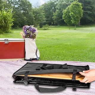Bolsa de almacenamiento al aire libre impermeable para acampar mesa de hierro mesa plegable (2)