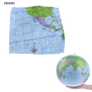[WYL] Globo inflable de 38 cm globo mundo tierra océano mapa bola geografía aprendizaje playa pelota **