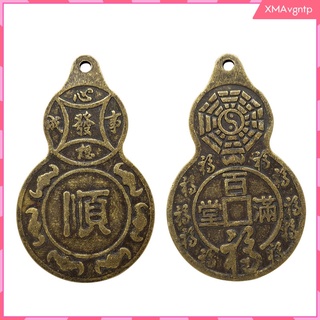 Ancient Chinese Old Copper Coin Gourd Shape Lucky Unique Gifts Collection (6)