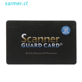 sar3 portátil protector de tarjeta de crédito rfid bloqueo de señales nfc escudo seguro para pasaporte caso monedero