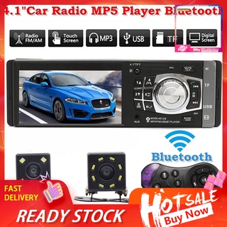 Dz_ 4012B 4.1 pulgadas Bluetooth pantalla táctil 1 Din Radio coche estéreo FM USB MP5 reproductor