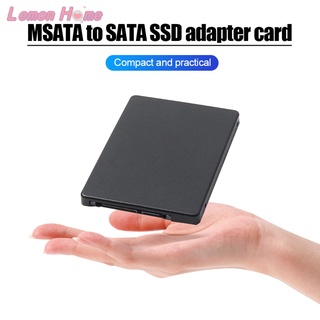 Venta caliente Mini Pcie mSATA SSD a 2,5 pulgadas SATA3 adaptador de tarjeta con caso de 7 mm de espesor de estado sólido duro para PC de escritorio de la computadora (1)