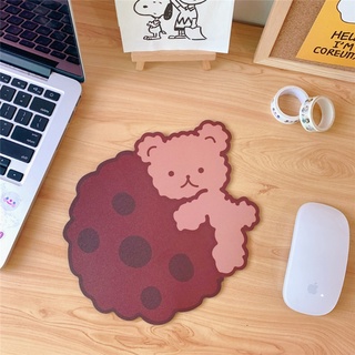 p.cl Creative Cartoon Bear Mouse Pad Personalized Desk Decoration Cute Bear Mousepad (4)