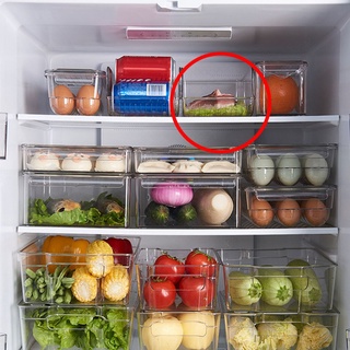 Negro refrigerador puede organizador de nevera contenedores para congelador cocina encimeras gabinetes (6)
