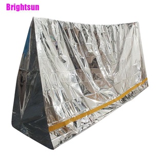 [Brightsun] 130x210cm supervivencia de emergencia mylar impermeable saco de dormir de lámina térmica manta (6)