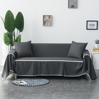 Durable funda de sofá todo incluido toalla sillón sofá Protector de hogar sala de estar decoración para sofá de 1/2/3/4 plazas personalizar la cubierta otomana