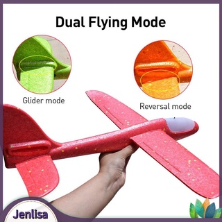Jenllisa 48cm juguete De Espuma De avión Luminoso/mangauvendo Para lanzar/niños