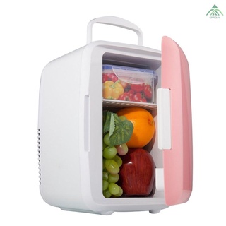 Nuevo Refrigerador De Coche 4L Mini Hogar Para Productos Cosméticos Para El Cuidado De La Piel Fríos Y Cálidos De Doble Uso Puede Calentar La Preservación De Alimentos