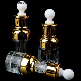 fashionhousehg 20/30/40ml botella de pipeta líquida de vidrio ojo con gotero de vidrio aromaterapia venta caliente