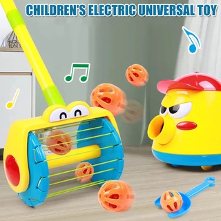 Electric Push Walker and Whirl Ball Launchers Walker Set Baby Vacuum Cleaner Toy