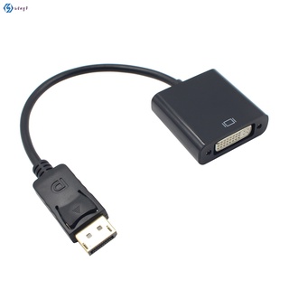 [STA] DP Displayport Display Port Male To DVI Female Adapter Cable for Laptop PC DVD