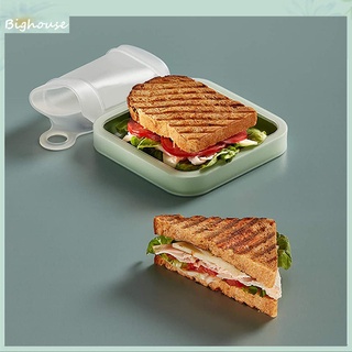 Big_Lunch Box Reusable Convenient PP Sandwich Toast Snack Container for Parent-child (1)