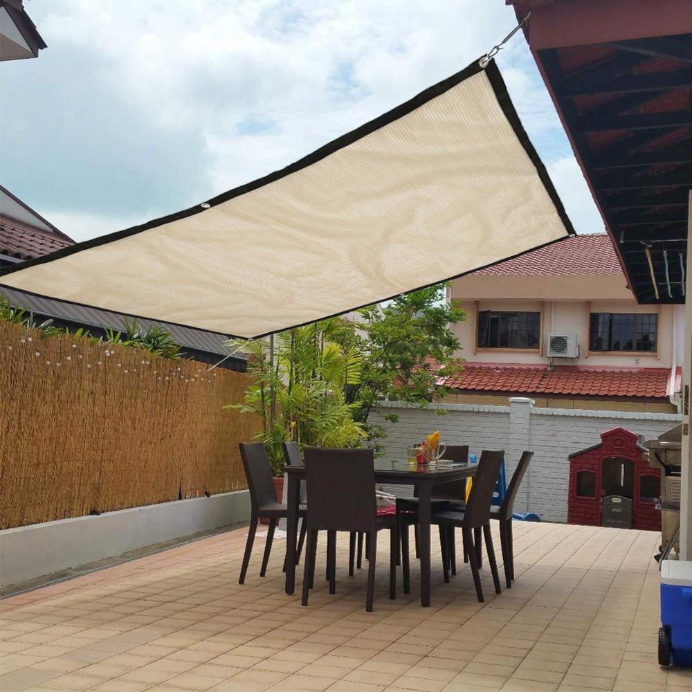 maravilloso perfecto efecto de sombreado 1,8 m a prueba de sol parasol vela al aire libre anti-uv toldo red de malla con dosel jardín (1)