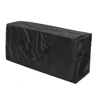 ♀Ex✪Bolsa de almacenamiento de cojín de jardín, tela Oxford 210D impermeable Anti-UV cubierta protectora para muebles de exterior