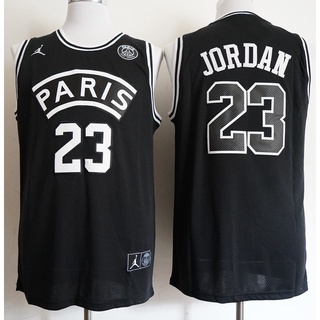 ❤Promoción❤2019 NBA Chicago Bulls 23 Michael Jordan Gold Greater Paris nueva temporada camisetas de baloncesto negro