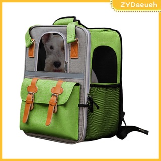 mochila para mascotas/perros/cachorros/gatos/mochila de malla para senderismo/viaje/bolsa de transporte