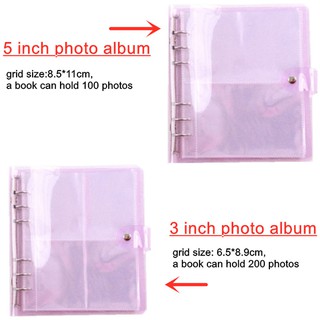 Kpop Photocard álbum 4 bolsillos 2 bolsillos Glitter cubierta de alta calidad negro rosa BTS (3)