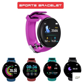 d18 smart watch impermeable pulsera inteligente bluetooth compatible pulsera monitor de frecuencia cardíaca deportes fitness banda