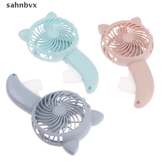 [sahnbvx] Handheld Fan Household Mini Fan Fan Coloured Manual Handpress Fans Cooling [sahnbvx]