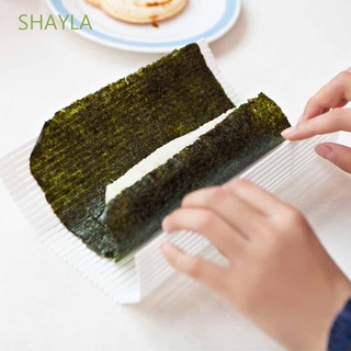 SHAYLA Gadget Sushi Maker DIY Sushi Roller Kitchen Sushi Rolling Rice Rolling Mat Tool Mat/Multicolor