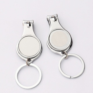 LOVE Sublimation Nail Clippers Keychain Heat Transfer Keychain for Present Making (6)
